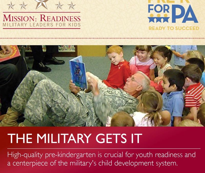 New Report: The Military Gets It (Pre-K)