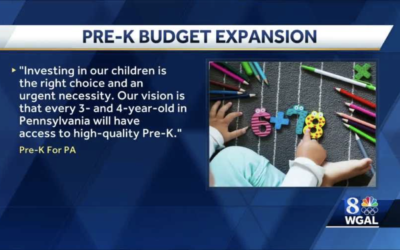 WGAL: Pennsylvania Gov. Tom Wolf pushes Pre-K expansion